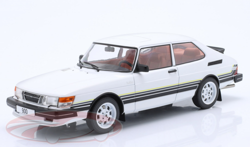 1/18 Modelcar Group 1981 Saab 900 GL (White) Car Model