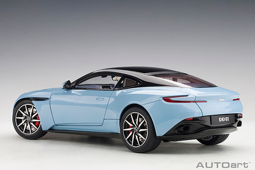 1/18 AUTOart Aston Martin DB11 RHD (Skyfall Silver Blue Metallic