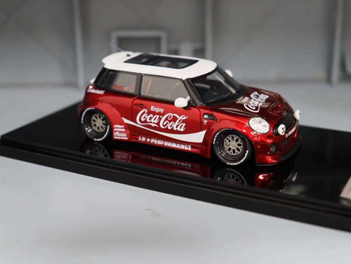 1/43 Endup Models Mini Cooper Liberty Walk LB Performance (Green 