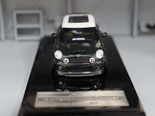 1/43 Endup Models Mini Cooper Liberty Walk LB Performance (Advan