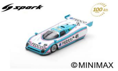 1/43 Spark 1991 Spice SE 90 C No.41 12th 24H Le Mans K. Misaki - H. Yokoshima - N. Nagasaka Car Model