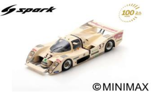 1/43 Spark 1982 Grid S1 No.37 24H Le Mans E. de Villota - A. De Cadenet - D. Wilson Car Model