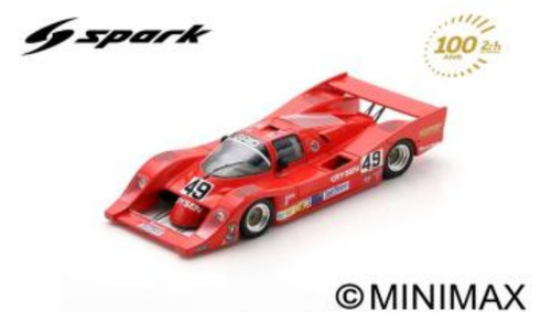 1/43 Spark 1983 Grid S1 No.49 24H Le Mans D. Wood - F. Stiff - R. Ratcliff Car Model