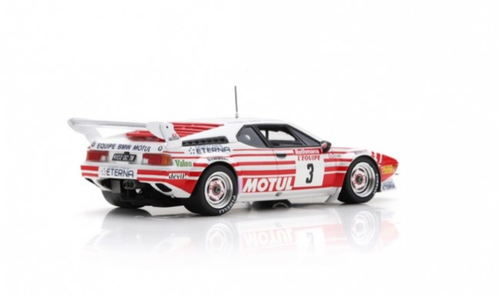 1/43 Spark 1983 BMW M1 No.3 Tour de Corse Rallye de France B. Béguin - J-J. Lenne Car Model