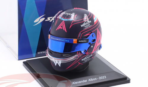 1/5 Spark 2023 Formula 1 Williams Racing Alexander Albon Helmet Model