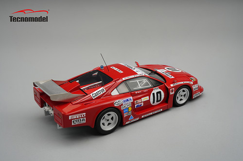 1/43 Tecnomodel Ferrari 308 GTB Turbo Daytona 24h 1981 69 Place Carlo Facetti - Martino Finotto Car Model