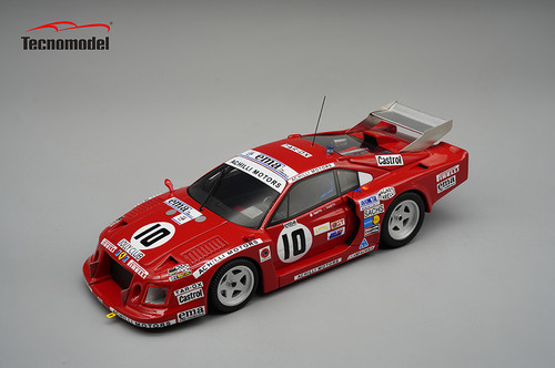 1/43 Tecnomodel Ferrari 308 GTB Turbo Daytona 24h 1981 69 Place Carlo Facetti - Martino Finotto Car Model