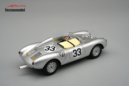 1/43 Tecnomodel Porsche 550A RS 1957 Le Mans Hans Herrmann, Richard von Frankenberg Car Model