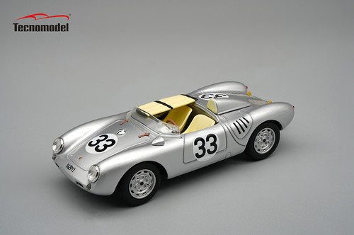 1/43 Tecnomodel Porsche 550A RS 1957 Le Mans Hans Herrmann, Richard von Frankenberg Car Model