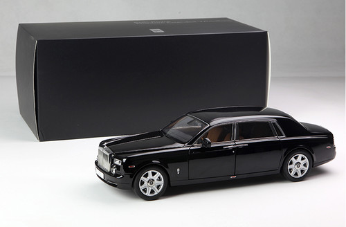 1/43 Kyosho Rolls-Royce Ghost Extended Wheels Base EWB (Black