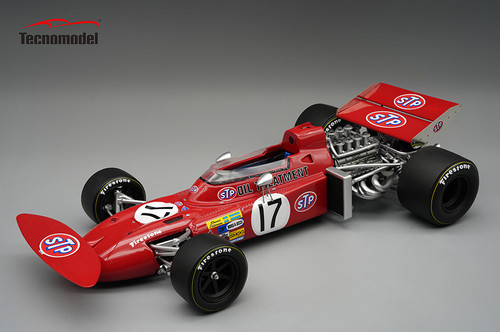 1/18 Tecnomodel March 711 1971 Monaco GP Ronnie Peterson Car Model