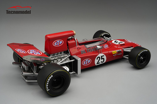 1/18 Tecnomodel March 711 1971 Italy GP Ronnie Peterson Car Model