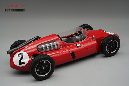 1/18 Tecnomodel Cooper-Ferrari T51 1960 Italian GP Giulio Cabianca Car Model
