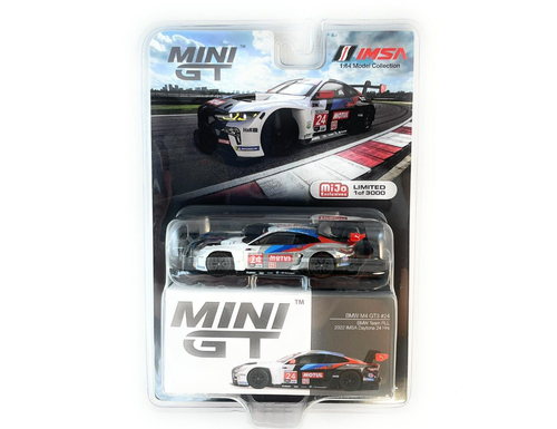 1/64 Mini GT 1:64 BMW M4 GT3 #25 BMW Team RLL 2022 IMSA Daytona 24 Hrs –  Team IMSA