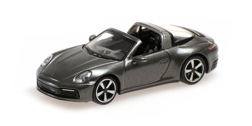 1/87 Minichamps 2020 Porsche 911 (992) Targa 4 (Green Metallic) Car Model