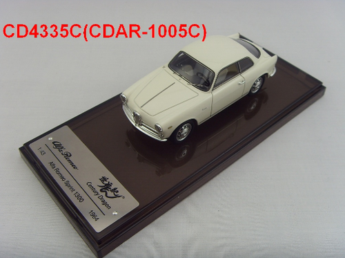 1/43 Century Dragon Alfa Romeo Sprint 1300 Red Resin Car Model 