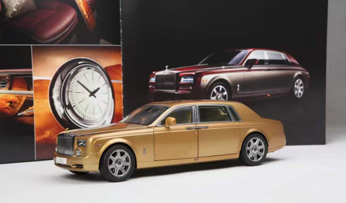1/18 Kyosho Rolls-Royce Phantom VII (Gold Bronze) Diecast Car