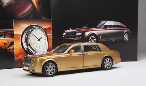 1/18 Kyosho Rolls-Royce Phantom VII (Gold Bronze) Diecast Car Model