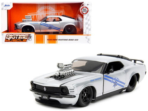 Premium ModelCar　その② 1970 Ford Mustang Boss 429 Silver Metallic 