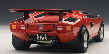 1/18 AUTOart LAMBORGHINI COUNTACH 25th ANNIVERSARY EDITION (Red