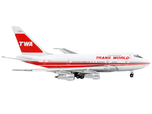 Boeing 717-200 Commercial Aircraft trans World Airlines White With Red  Stripes 1/400 Diecast Model Airplane By Geminijets : Target