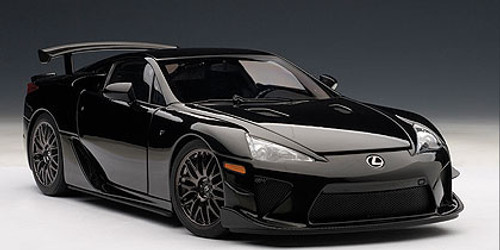 1/18 AUTOart Lexus LFA Nurburgring Package (Black) Diecast Car 