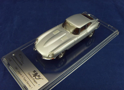 1/43 Century Dragon 1961 Jaguar E-Type Series I Coupe (Silver) Resin Car Model