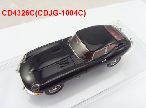 1/43 Century Dragon 1961 Jaguar E-Type Series I Coupe (Black body+Red inner cage) Resin Car Model