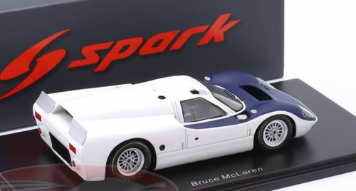 1/43 Spark 1967 Ford GT40 J Test Daytona Bruce McLaren Car Model