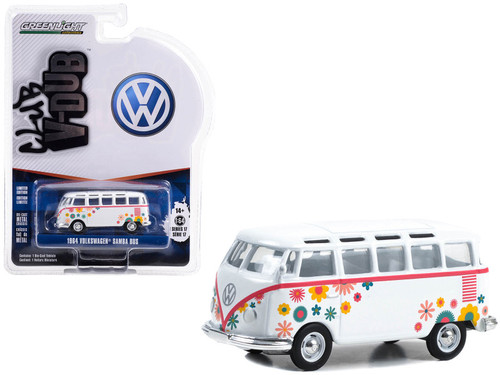 1964 Volkswagen Type 2 (T1) Samba Bus White with Graphics 