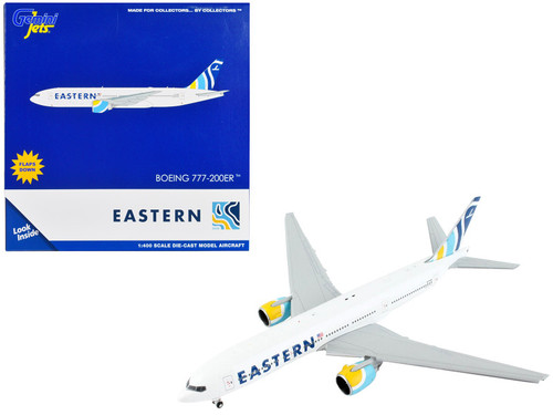 Boeing 777-200ER Commercial Aircraft with Flaps Down 