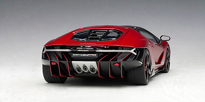 1/18 AUTOart Lamborghini Aventador SVJ (Rosso Efesto Metallic Red