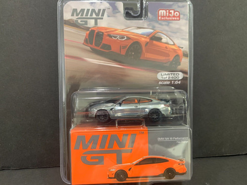 MINI GT 1:64 BMW M4 Competition G82 San Paulo Amarillo LHD Modelo