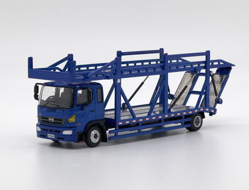 1/64 Tiny u0026 Unique Model Hino 500 Ranger Double Level Car Transporter  (Grey) Diecast Model - LIVECARMODEL.com