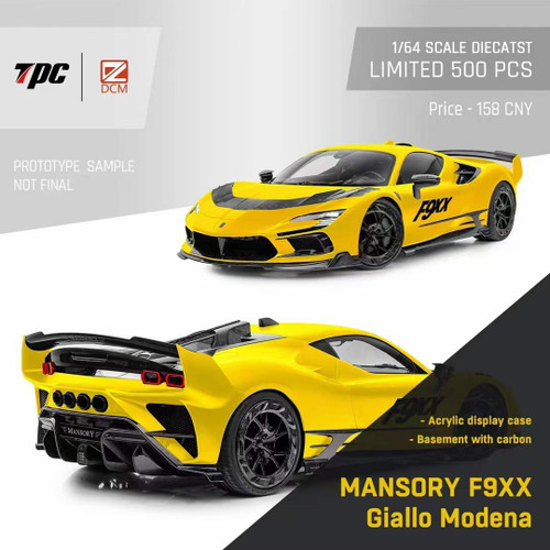 1/64 DCM & TPC Ferrari Mansory SF90 F9XX Spider (Rosso Corsa Red
