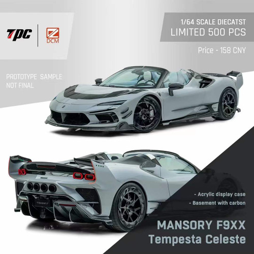 1/64 DCM & TPC Ferrari Mansory SF90 F9XX Spider (Rosso Corsa Red