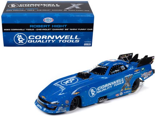 Chevrolet Camaro SS NHRA Funny Car Robert Hight "Cornwell Tools" (2023) "John Force Racing" Limited Edition to 1392 pieces Worldwide 1/24 Diecast Model Car by Auto World