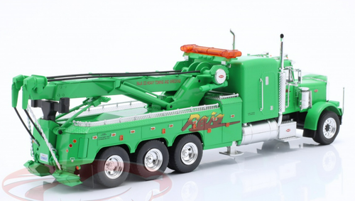 1/43 Ixo Peterbilt 359 Wrecker Tow Truck (Green) Car Model