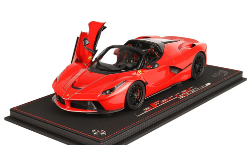 1/18 BBR Ferrari LaFerrari Aperta (Rosso Corsa 322 Red) Diecast Car Model Limited 120 Pieces