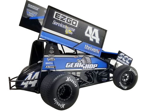 Winged Sprint Car #44 Dylan Norris 