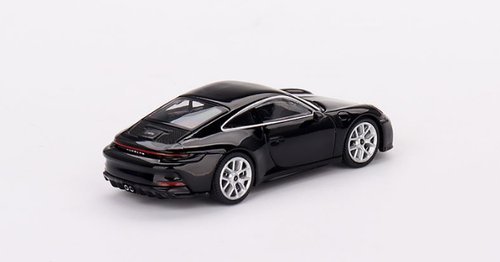 1/64 Mini GT Porsche 911 (992) GT3 Touring (Black) Diecast Car Model