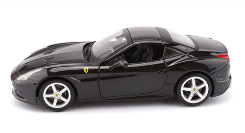 1/18 BBurago Ferrari California T Hardtop (Black) Diecast Car Model