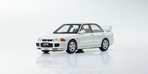 1/43 Kyosho Mitsubishi Lancer Evolution III (White ) Resin Car Model