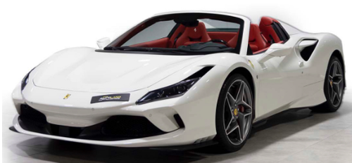 1/24 scale model car kit Ferrari F8 Spider——Alpha Model