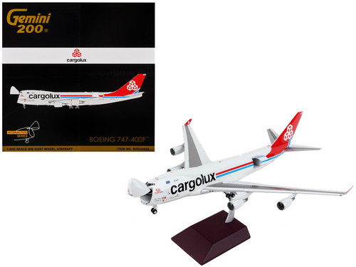 Gemini 1/200 B747-400F cargolux ドア開閉仕様 Boeing 747-400F Commercial Aircraft 