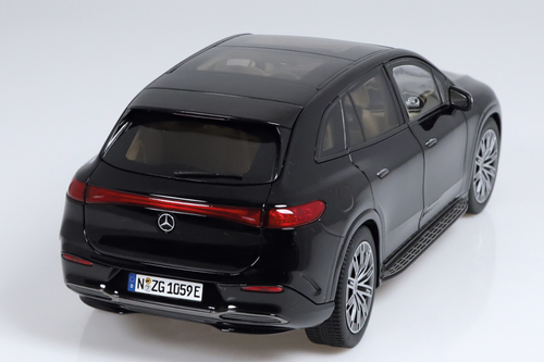 1/18 NZG Mercedes-Benz EQS AMG Line (Obsidian Black) Diecast Car Model