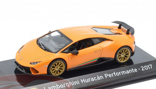 1/43 Altaya 2017 Lamborghini Huracan Performante (Orange) Diecast Car Model