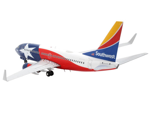Boeing 737-700 Commercial Aircraft "Southwest Airlines - Lone Star One" Texas Flag Livery "Gemini 200" Series 1/200 Diecast Model Airplane by GeminiJets