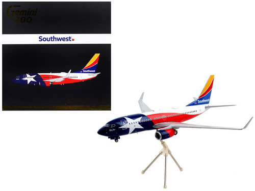 はい。 Boeing 737-700 Commercial Aircraft with Flaps Down 