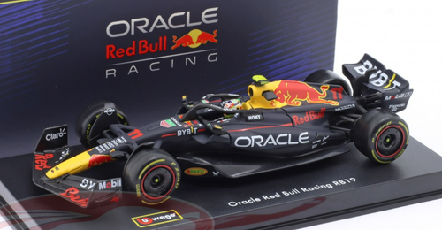 1/43 BBurago 2023 Formula 1 Sergio Perez Red Bull Racing RB19 #11 Car Model Elite Edition